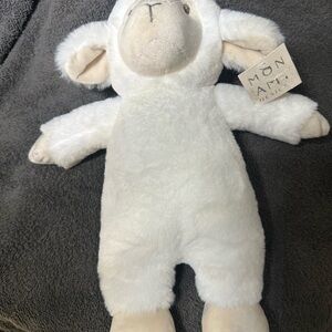 White Plush Lamb Stuffed Animal